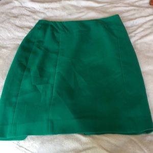 Zippered pencil skirt